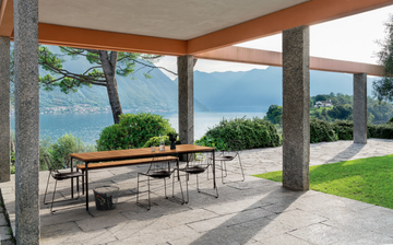 SLIM - Rectangular teak garden table by Sovet italia - view 3